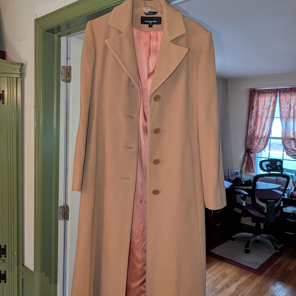 Jones New York Women's Camel Trench Coat